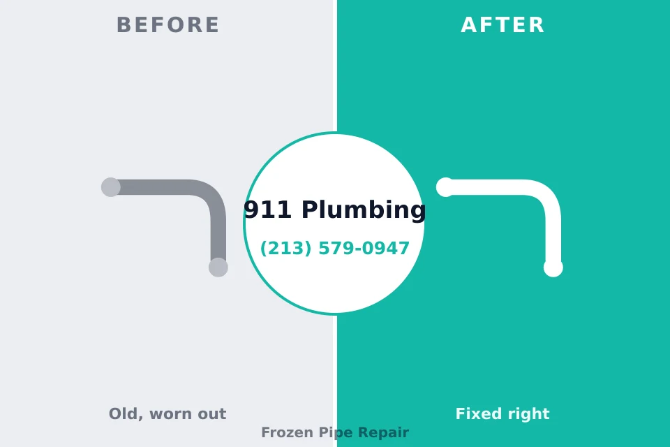 Before and after: plumbing company Alva, OK